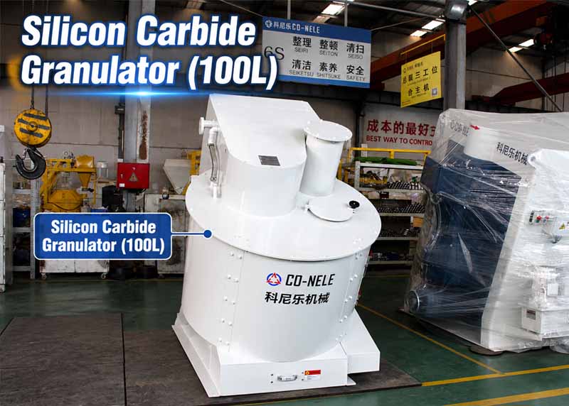 CO-NELE SiC-Granulator erfolgreich mit taiwanesischem Kunden unterzeichnet – 100μm-Granulierung erfüllt Hochleistungsanforderungen